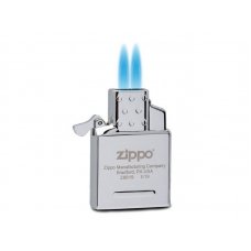 Eredeti Zippo Double Flame, benzines öngyújtó betét 2-es szúrólánggal, gázzal tölthető