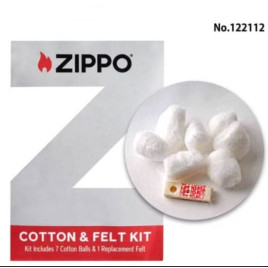 Zippo vatta- és filcbetét készlet benzines öngyújtóhoz