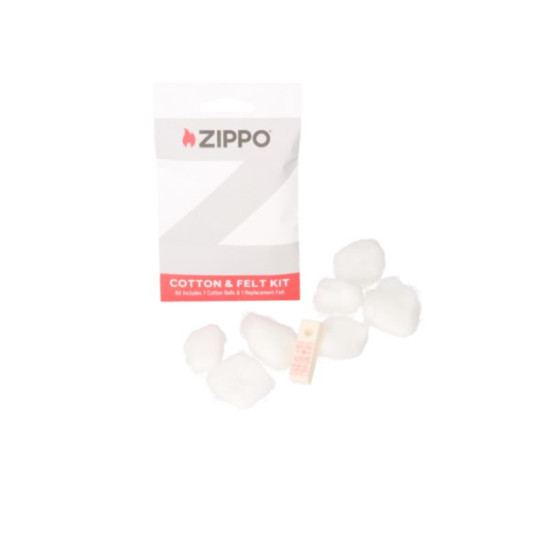 Zippo vatta- és filcbetét készlet benzines öngyújtóhoz