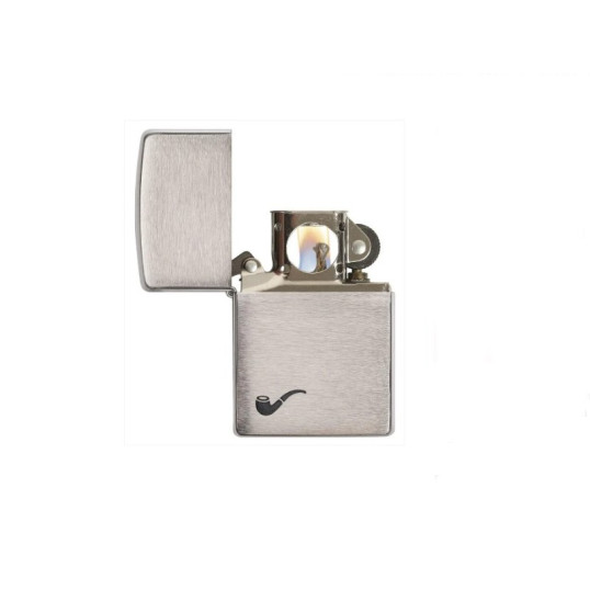 Zippo Pipe Brushed Chrome pipaöngyújtó - Minőségi pipás öngyújtó