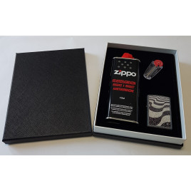 Benzines Zippo öngyújtó szett  - Copacabana