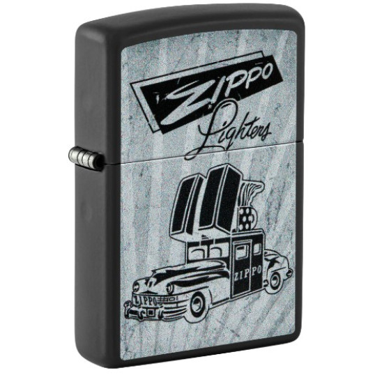 Benzines Zippo öngyújtó  -  car design