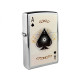 Benzines Zippo öngyújtó  -  Ace of Spades - kártya minta