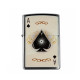 Benzines Zippo öngyújtó  -  Ace of Spades - kártya minta