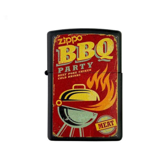 Benzines Zippo öngyújtó  -  BBQ Party