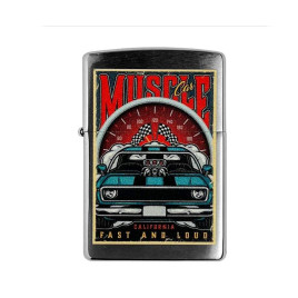 Benzines Zippo öngyújtó  -  Muscle Car