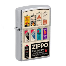 Benzines Zippo öngyújtó  -  Vintage üzemanyagkannák