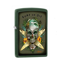 Benzines Zippo öngyújtó  -  Szörfözz vagy halj meg