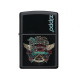 Zippo Tattoo Design fekete benzines öngyújtó – tetoválás stílusú mintával