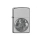 Zippo 3D Pin-Up Design króm benzines öngyújtó – dombornyomott női dekoltázs mintával
