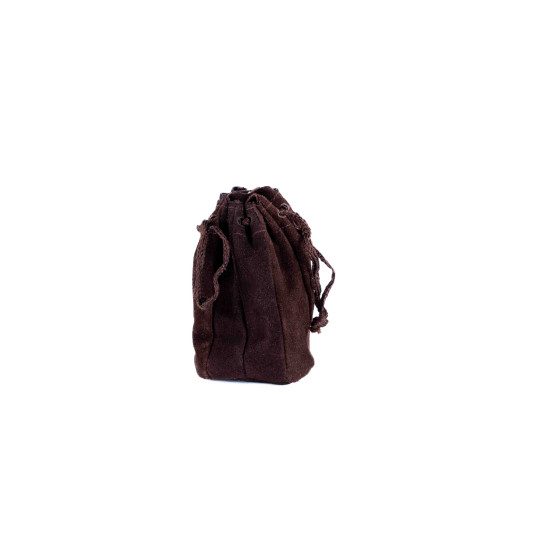 Padonio dohánytartó erszény szarvasbőrből, sötétbarna színű 