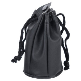 Padonio dohánytartó erszény fekete színű műbőrből  