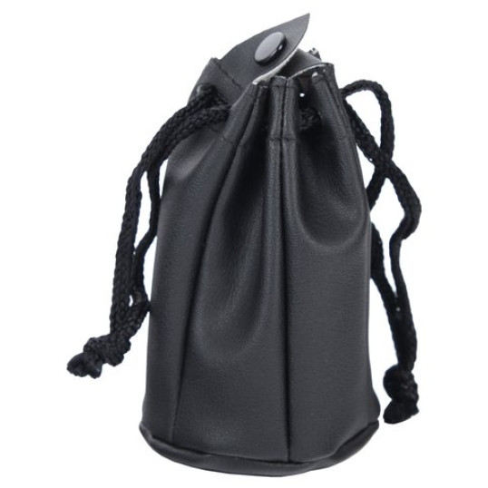 Padonio dohánytartó erszény fekete színű műbőrből  