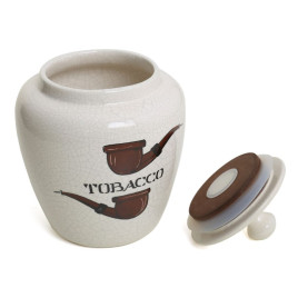 Kézzel készített Savinelli kerámia pipa dohány tartó - Tobago