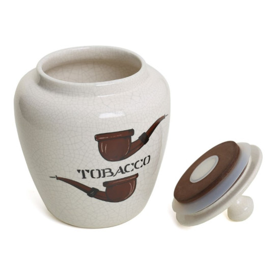 Kézzel készített Savinelli kerámia pipa dohány tartó - Tobago