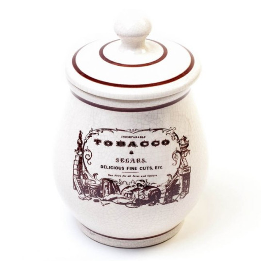 Kézzel készített Savinelli kerámia pipa dohány tartó - Segar