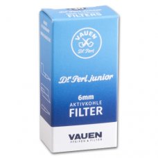 Vauen Dr Perl Junior Juslim pipa filter aktívszenes 6mm - 30db