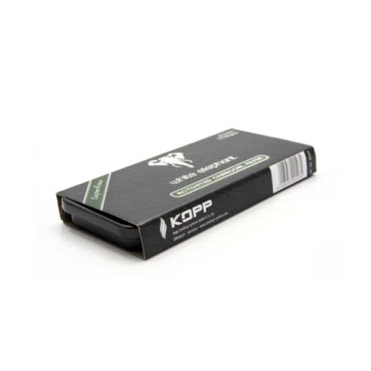 White Elephant aktív szénszűrő 9 mm-es, tároló dobozzal - 10 db