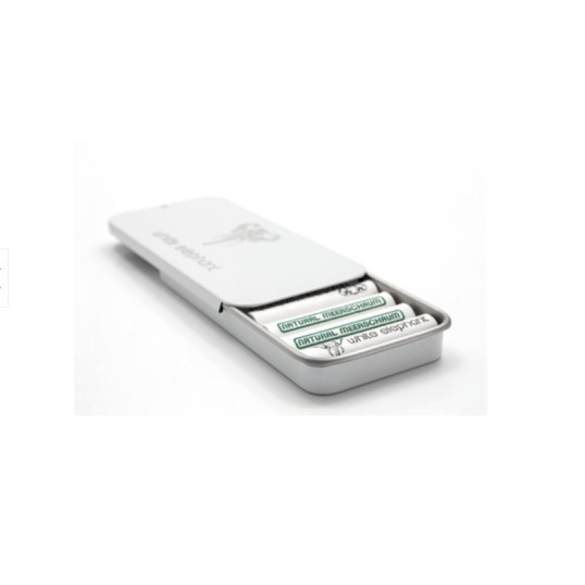 White Elephant Natural Meerschaum szűrő 9 mm-es, tároló dobozzal - 10 db