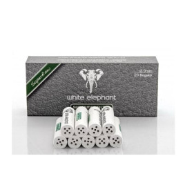White Elephant Supermix 9mm pipafilter 20 db, tajtékkővel és aktívszénnel töltve