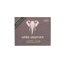 White Elephant Supermix 9mm pipafilter 40 db, tajtékkővel és aktívszénnel töltve