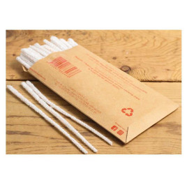 Chacom pipatisztító szárkefe pipákhoz fehér és piros, kónikus - 50 db