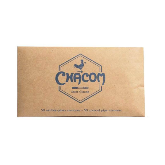 Chacom Blanc pipatisztító szárkefe pipákhoz fehér, kónikus 50 db