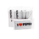 Chacom I love Pipes pipatisztító szárkefe fehér színű, kónikus - 100 db