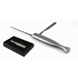 Angelo márkájú króm színű pipatömködő, 3 részes