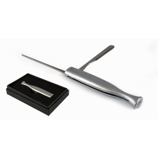 Angelo márkájú króm színű pipatömködő, 3 részes