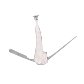 Angelo márkájú 3 részes pipatömködő - fehér és króm színű