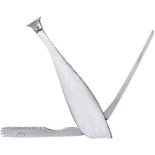 Angelo márkájú pipatömködő hal formájú 3 részes - króm színű