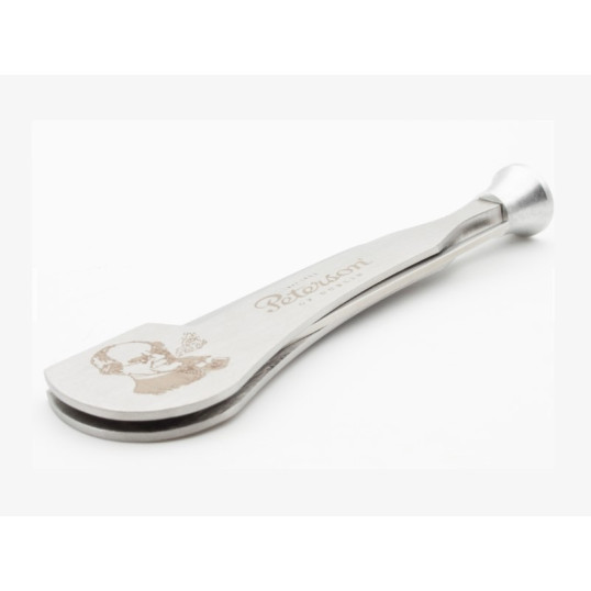 Peterson fémből készült 3 részes pipatömködő - Szálcsiszolt króm