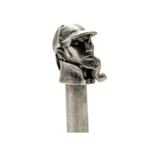 Peterson Sherlock Holmes pipatömködő – króm színű