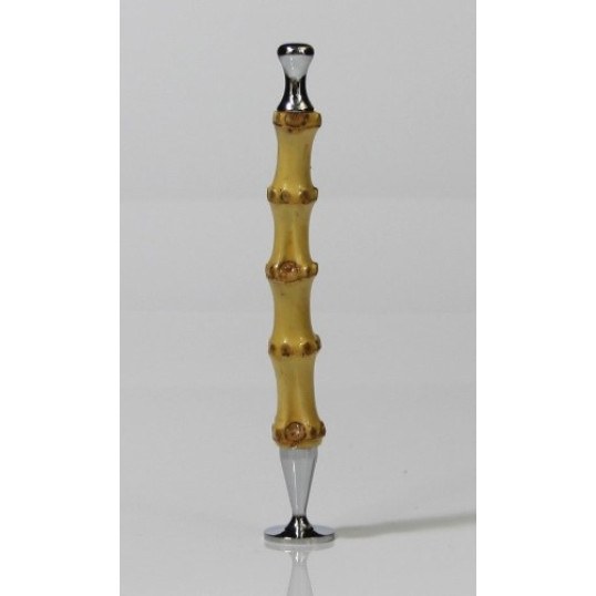 Rattrays Thin Caber Bamboo világosbarna színű pipatömködő kihúzható pipa szurkálóval - bambusz