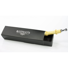 Rattrays Thin Caber Bamboo világosbarna színű pipatömködő kihúzható pipa szurkálóval - bambusz