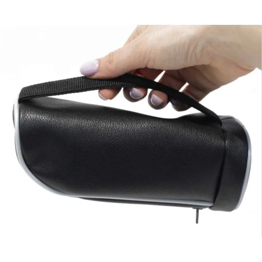 Denicotea Golf Bag Pipatok 2 pipa részére-fekete műbőr