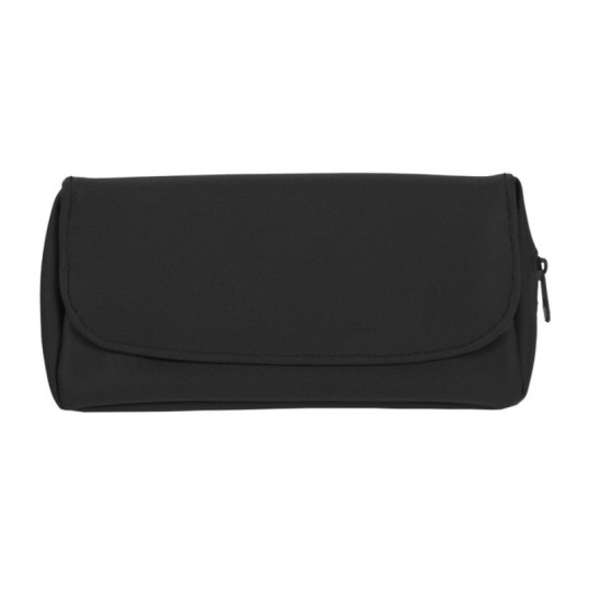 Padonio fekete színű műbőrből készített pipatáska - 1 pipa számára