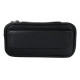 Műbőr pipatáska 2 pipa számára - Fekete színű