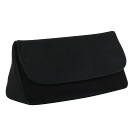 Padonio fekete színű bőr pipatáska - 1 pipa számára