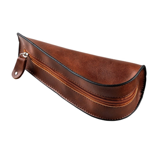 Padonio bőr pipatáska 1 pipa számára - sötétbarna színű