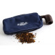 Minőségi Savinelli pipa táska kék színű textilből - 1 pipa részére