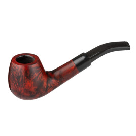 Angelo hanga gyökér pipa 9mm filterrel - Barna színű