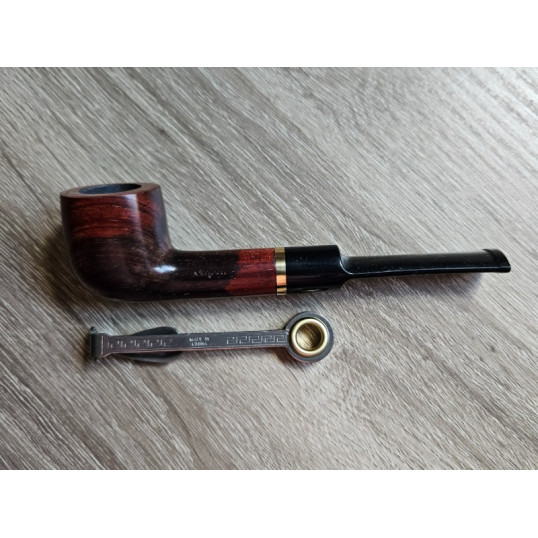 Angelo Midi hangagyökér pipa, biliard forma, barna, egyenes, nyerges szopókával
