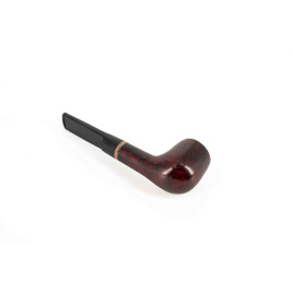 Angelo Midi kis méretű hangagyökér pipa, 9 mm filteres, Billiard, nyerges, egyenes - 42