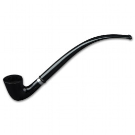  Capitello bruyere gyökér olvasó pipa bent, fekete - filteres