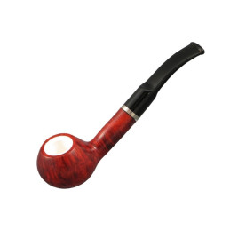 Capitello Beta Prince 9mm filteres bordó színű bruyer gyökér pipa - tajtékbetétes - OUTLET