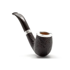 Chacom Baccara 43 BR, bruyer gyökér pipa, sötétbarna színű, hajlított akril szárral