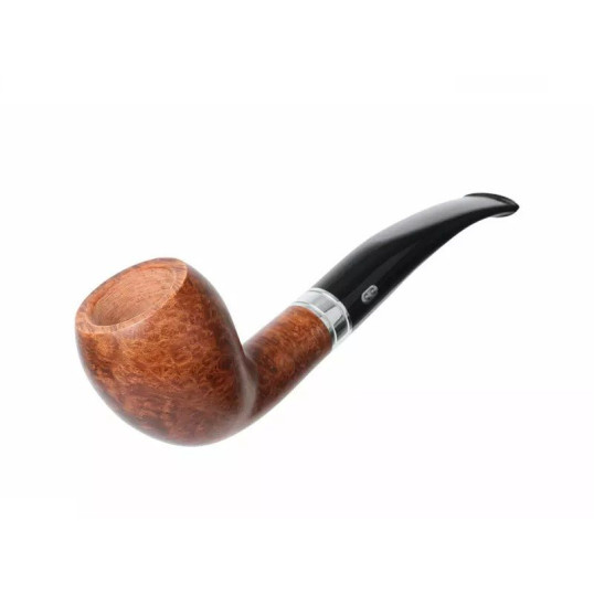 Chacom Saint Claude 99 matt barna színű bruyer gyökér pipa - Enyhén hajlított szárral