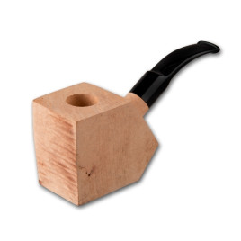 Hobby pipa hajlított 9mm-es akril szopókával - MOLINA